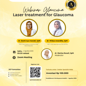 Webinar Glaucoma : Laser Treatment for Glaucoma