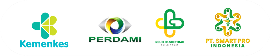 Kemenkes RI · PERDAMI · RSUD Dr. Soetomo · PT. Smart Pro Indonesia