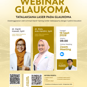 WEBINAR GLAUKOMA: TATALAKSANA LASER PADA GLAUKOMA
