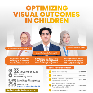 OPTIMIZING VISUAL OUTCOMES IN CHILDREN